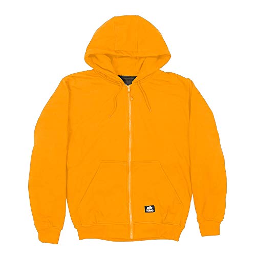 Berne Apparel Blaze Orange Thermal Hooded Sweatshirt Berne Men's