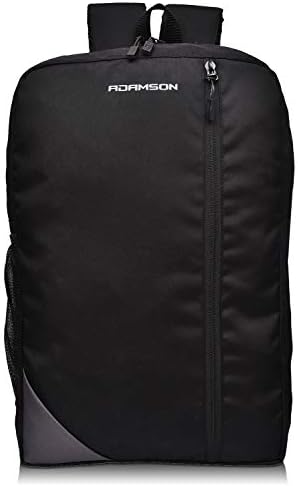 Adamson Single partition Black and Grey 26 Liter Laptop Backpack (Abp-055)