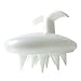 HityTech Pet Massage Bathbrush - Dog Soft Silicone Bristles/Comb - Pet Fur Hair Remover - Pet Grooming Tool, White