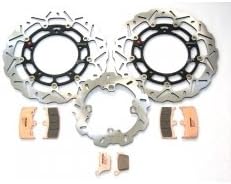 Braking Wave Brake Disc Set/Complete Set for Triumph Daytona 675 (D67LC, Year of Manufacture 2006