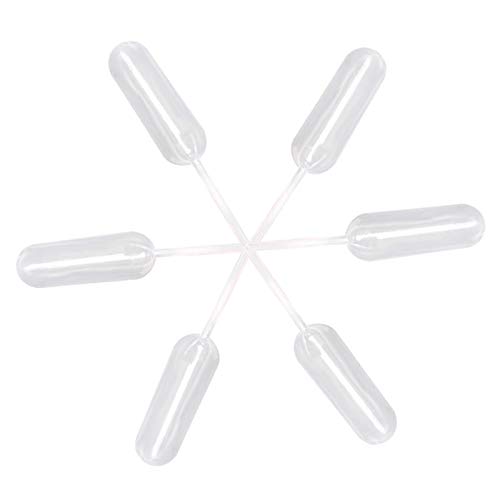 Pipettes-4ml Disposable Pipettes -Disposable Droppers-100 Pipettes Transfer Pipettes Dropper Pipettes Small Funnels Cupcake Decorating Candy Decorating Strawberries Mini Cakes