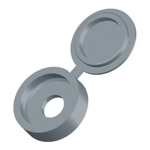 Dome Shaped Decorative Snap On Screw Caps Washers For 9 16