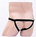 Octzoo Men Sexy Open Back O Ring Bulge Underwear Lingerie Nightwear Nighgawm Black
