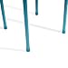 dar Living Daisy Metal Stool, Capri Breeze (2-Pack)