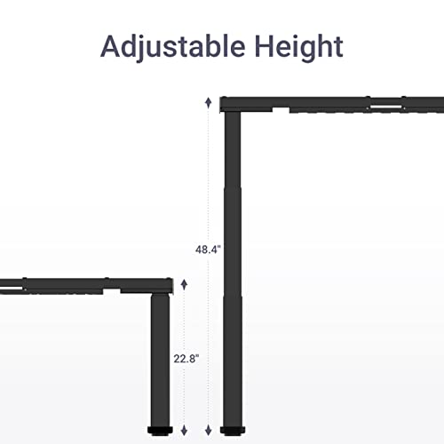FLEXISPOT Pro EC4 3 Stages Dual Motor Electric Standing Desk Frame