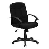 Flash Furniture Garver Mid-Back Gray Fabric