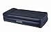 Intex Twin Raised Pillow Rest Flocked Airbeds with Built-In Air Pump (2 Pack)