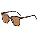 Ziwanule Polarized Sunglasses for Women/Men Vintage Womens Sunglasses Driving Sun Glasses Brown Lens/Tortoise Frame