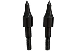 JJZS 12pcs Archery Arrow Tips 75/100/125/150 Grain Field Points 5/16 inch Screw in Bullet Points Arrowheads Broadheads for Crossbow Recurve Bow Compound Bow Hunting Bow and Arrow Target Shooting Practice