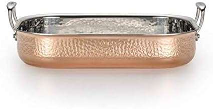 lagostina martellata hammered copper roaster
