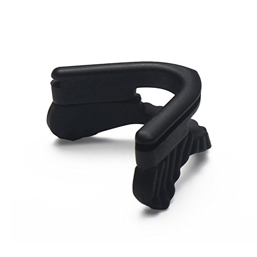 Replacement Nosepiece Accessory for Oakley M Frame Series Sunglasses (Black, 0)