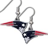 New England Patriots Dangle Earrings