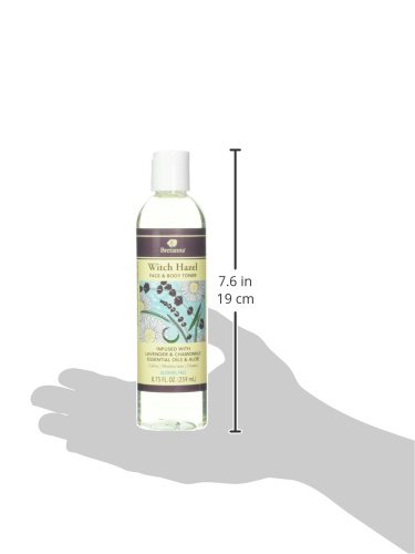 BRETANNA WITCH HAZEL TONER LAVENDER CHAMOMILE, 8.75 FL OZ