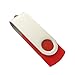 Enfain Red USB Flash Drive 16GB USB2.0 Memory Stick 10 PCS Thumb Drive Bulk Jump Drive Zip Drives, with Led Indicator, Plus 12 Removable Mark Labels (16 GB, Red, 10 Pack)