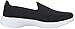 Skechers Performance Women's Go Walk 4 - Pursuit Walking Shoe,Black/White,9 M US