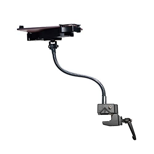 Tablet Clamp Stand CTA HeavyDuty Gooseneck Clamp Stand for iPad 7th/ 8th/ 9th Gen 10.2