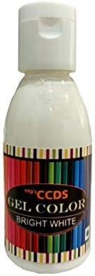CCDS Concentrated Food Gel Colour for Making Cake (Bright White) Cooking Food Baking