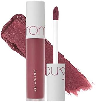 Rome and Zero Velvet Tint 6 Colors Korean Cosmetics, Rom&nd Zero Velvet Tint 6 Colors Korean Cosmetics [Parallel Import Goods] (No.4 Burnt Heart)