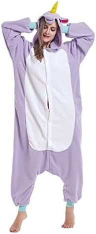 Christmas Adult Unicorn Onesie Pajamas Kigurumi Cosplay Costumes Animal Outfit