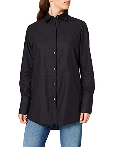 FALKE Long Blouse Blusas, Negro, 32 para Mujer