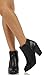 Cityclassified Women's Tevay Faux Leather Almond Toe Classic Boots
