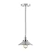 Linea di Liara Andante Farmhouse Pendant Lighting for Kitchen Island Industrial Hanging Light Fixtures Brushed Nickel Pendant Light for Kitchen Sink, UL Listed