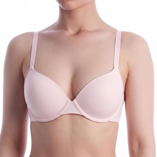 BOSS Womens Underwire Bra, Light/Pastel Pink, 36D