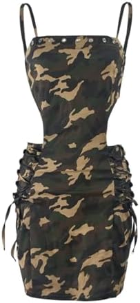 hang tough camo mini dress Cadet Camo Micro Mini Dress - Taupe/combo