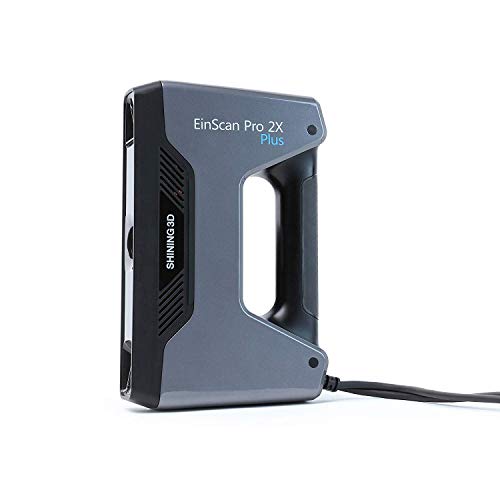 2019 EinScan Pro 2X Plus Multi-Functional Handheld 3D Scanner,Versatile/Align Scan Modes,0.04 mm Accuracy,Rapid/Fixed Scan Mode,10fps to 30fps Scan Speed,0.7 to 0.25mm Resolution,Built-in USB Cable - Thumbnail 3