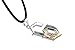 Anime Bleach No.6 Grimmjow Jaggerjack Face Necklace Pendant Free Black Rope