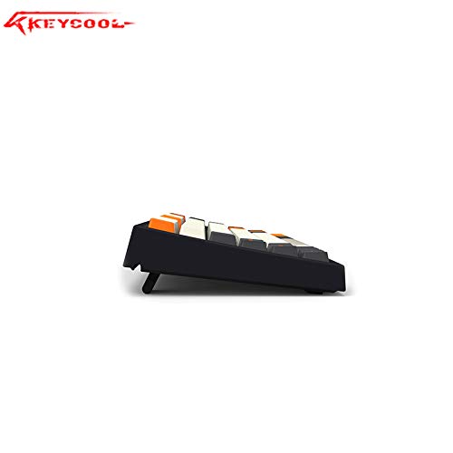 Keycool Hero 84 2020 Edition Mechanical Keyboard RGB Gateron Switches Mini Gaming 84 Keys Keyboard (RGB Gateron Red)