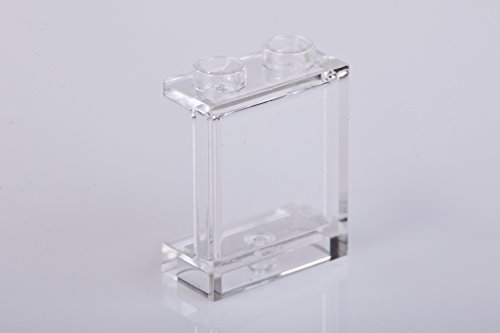 100x Lego Transparent Clear Wall Element 1x2x2 Super Pack