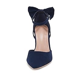 Womens Heels Bow Tie Back Sexy High Stiletto Ankle