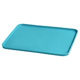 green sprouts Finger Food Platemat | Spacious eating area with raised edges contains messes | Helps develop independent eating skills, Grows with baby, Made of silicone, Dishwasher safe