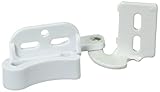 Amerock CM2606W Marathon Self-Closing Knife Hinge, Overlay, White, 1/2-Inch