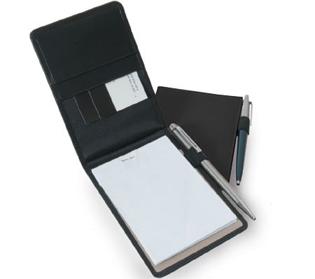 Clava Vertical Jotter (Bridle Black)