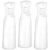White Hair Spray Bottles Water Mister Continuous