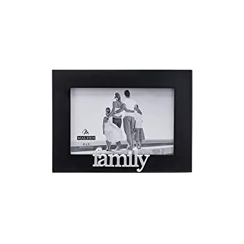 Malden International Designs Family Expressions Picture Frame, 4x6, Black