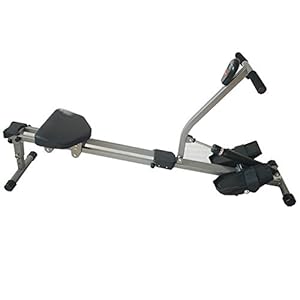 XYF Rowing Machine For Home Use Home Hydraulic Rowing Machine Indoor Rower Multifunctional Sports Fitness Equipment Can Bear 120kg (Color : Black, Size : 148 * 51 * 68cm)