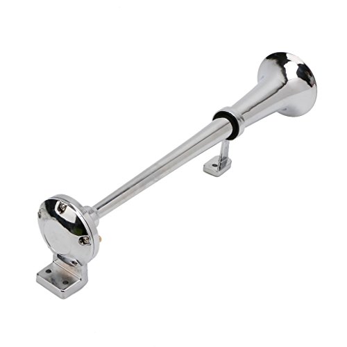 Xumeili 12V 150dB Air Horn Chrome Super Loud with Compressor For Auto Truck Boat Train - Thumbnail 5