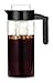 Francois et Mimi BPA-free Glass Iced Coffee Maker, Cold Brew Coffee Pot