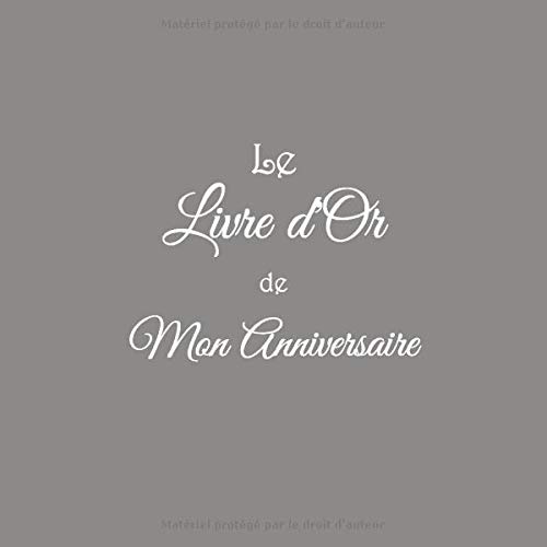 Le Livre D Or De Mon Anniversaire Livre D Or Anniversaire Accessoires Fete Idee Deco Decoration Cadeau Pour Enfant Fille Garcon Adolescent Adultes Homme Invite Mere Papa French Edition Livres Gliviu Amazon Com Le Livre D Or De Mon Anniversaire Livre D Or Anniversaire Accessoires Fete Idee Deco Decoration Cadeau Pour Enfant Fille Garcon Adolescent Adultes Homme Invite Mere Papa French Edition Livres Gliviu Amazon Com