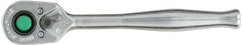 Stahlwille SF415SG-QR QuickRelease Safety Lock Ratchet with Steel Handle, 1/4 Drive, 22mm Width, 12.5mm Thickness, 117mm Length