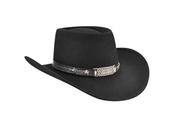Bailey Western Mens Little Joe Cowboy Hats, Black - XS at ...