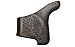 Hogue HandAll Beavertail Rubber Grip Sleeve for Ruger LCP .380, Black - 18100