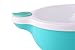 Kidsmile Baby Food Keep Warming Feeding Bowl, Toddler Feeding Containers with Water Chamber and Heat Preservation Layer, Pour in Hot Water Funnel to Keep Food Warm or Cold in Home or Travel, Blue