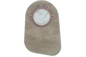 INVACARE New Image Closed End 9"L 2pc System Ostomy Pouch 9 Inch Length 18374, 60 Ct
