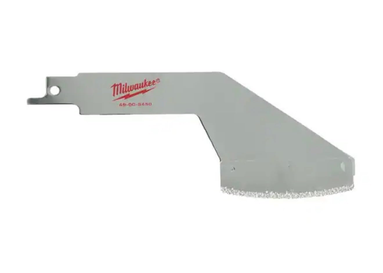 Milwaukee Electric Tool 49-00-5450 Grout Removal Tool, 5" L x 3.8" W, Steel, Carbide, Silver