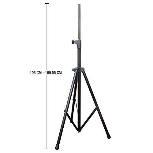 AxcessAbles SF-101KIT Recording Studio Microphone Isolation Shield w/Stand (Black)