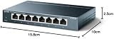 TP-Link TL-SG108 8-Port Gigabit Ethernet Switch Network Switch 10-100-1000 Mbps view 8